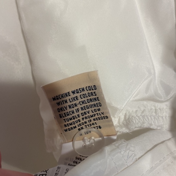 L.L. Bean Classic Fit White Pants 12 Petite -Just Reduced - Picture 12 of 17